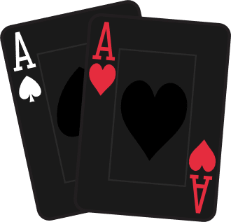 how often are aa delt in poker
